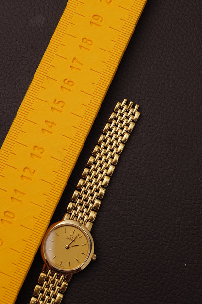 Ladies Omega De-ville "Golden" Circa. 1991