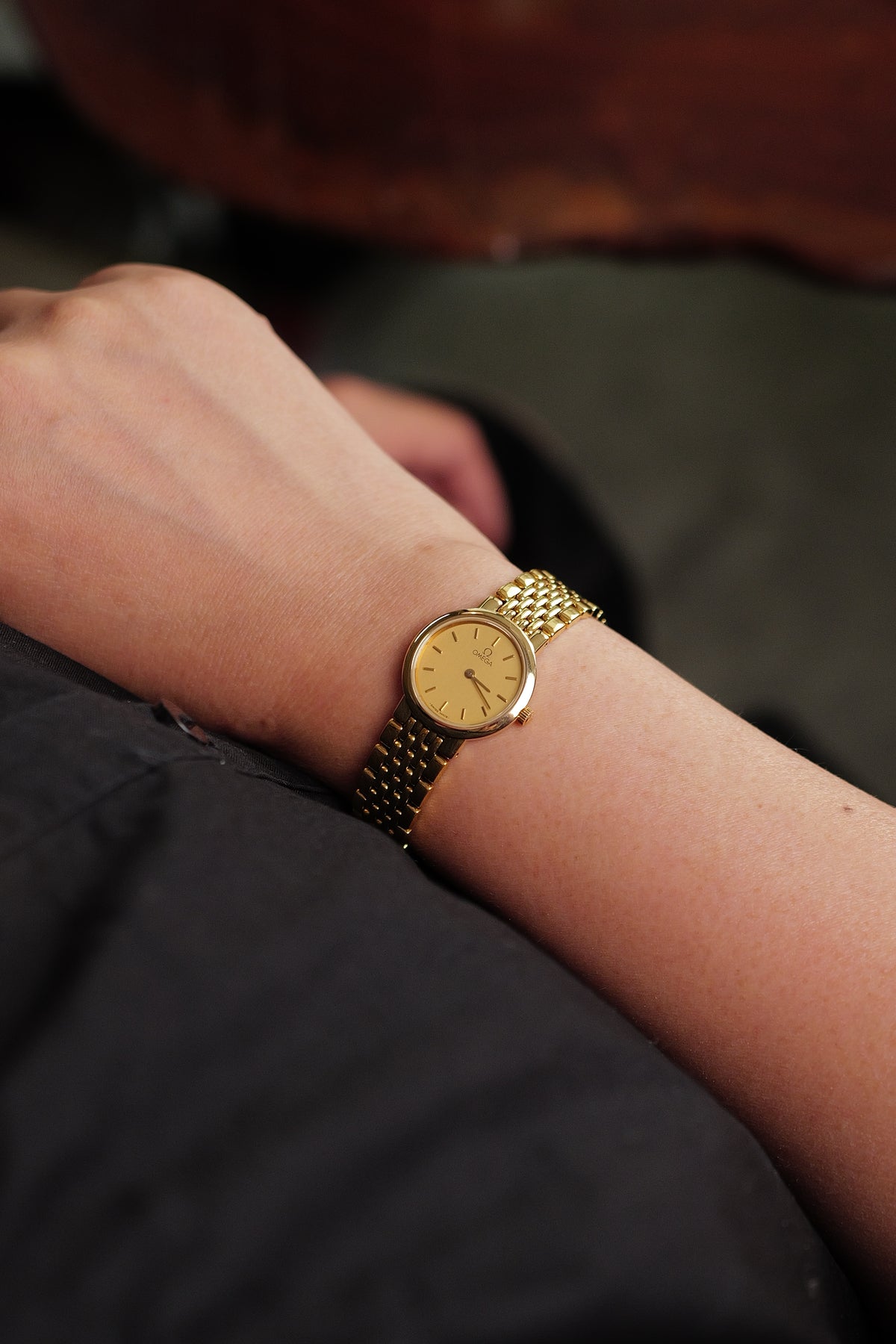 Ladies Omega De-ville "Golden" Circa. 1991