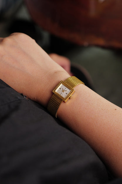Cyma "Brick" Bracelet w/ original box circa. 1970s
