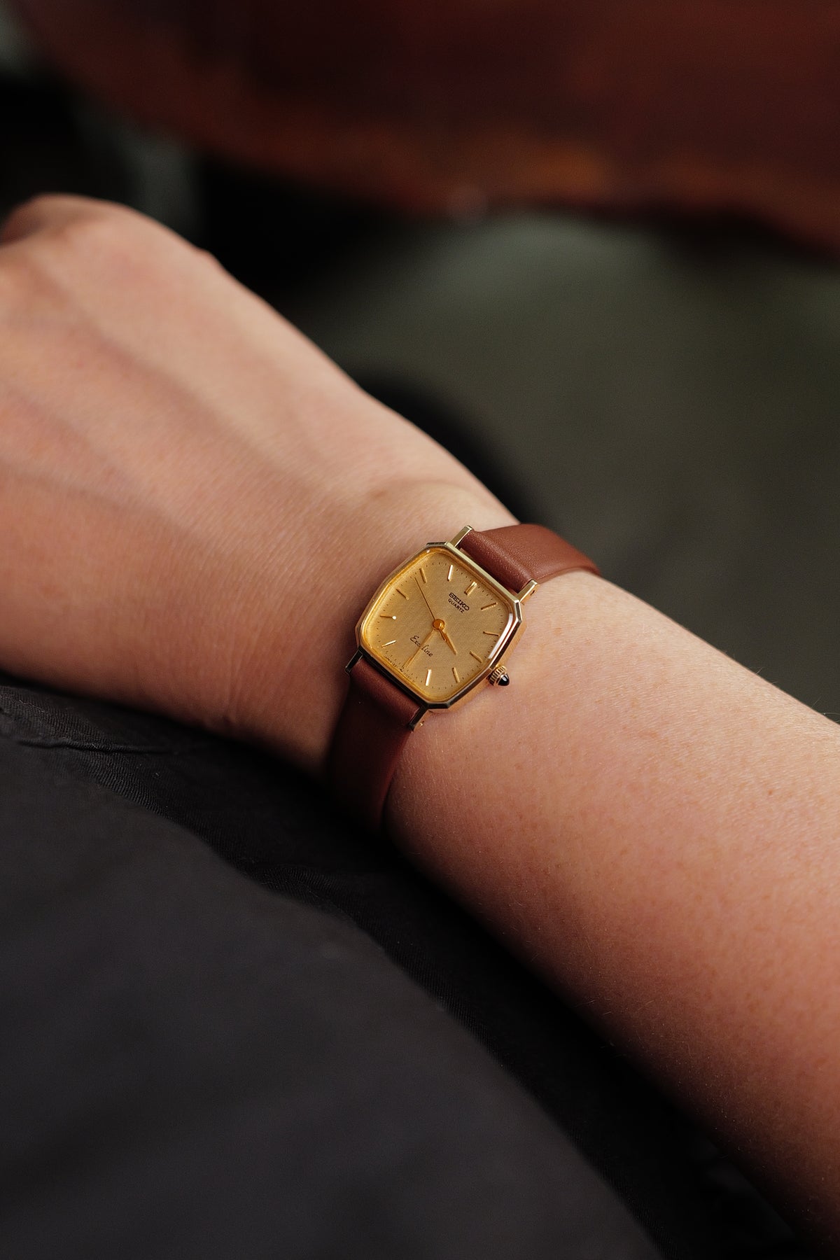Seiko Exceline "Octa Tapestry Dial" Circa. 1987