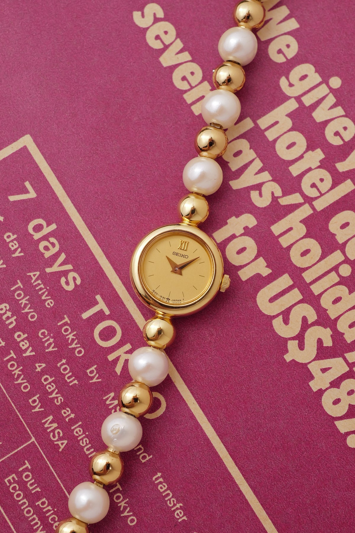 Seiko Pearly Beaded Circa. 1990s