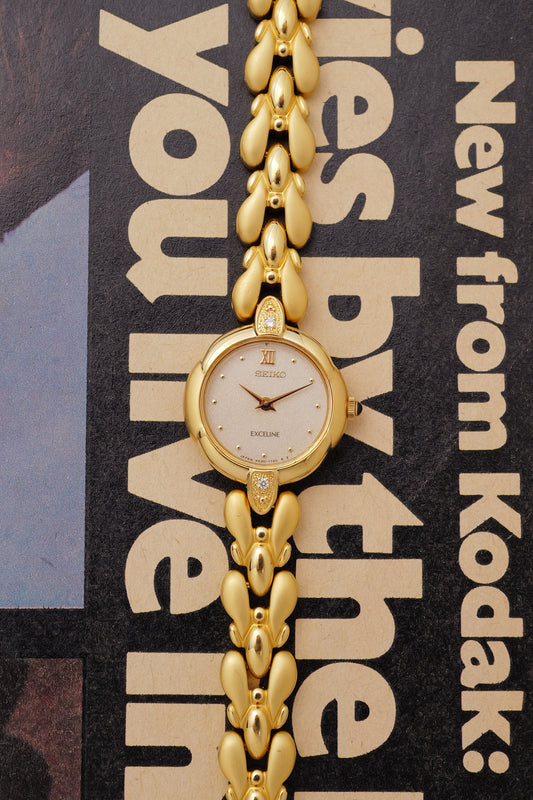 Seiko Exceline "Teardrop" Circa. 1990s New Old Stock