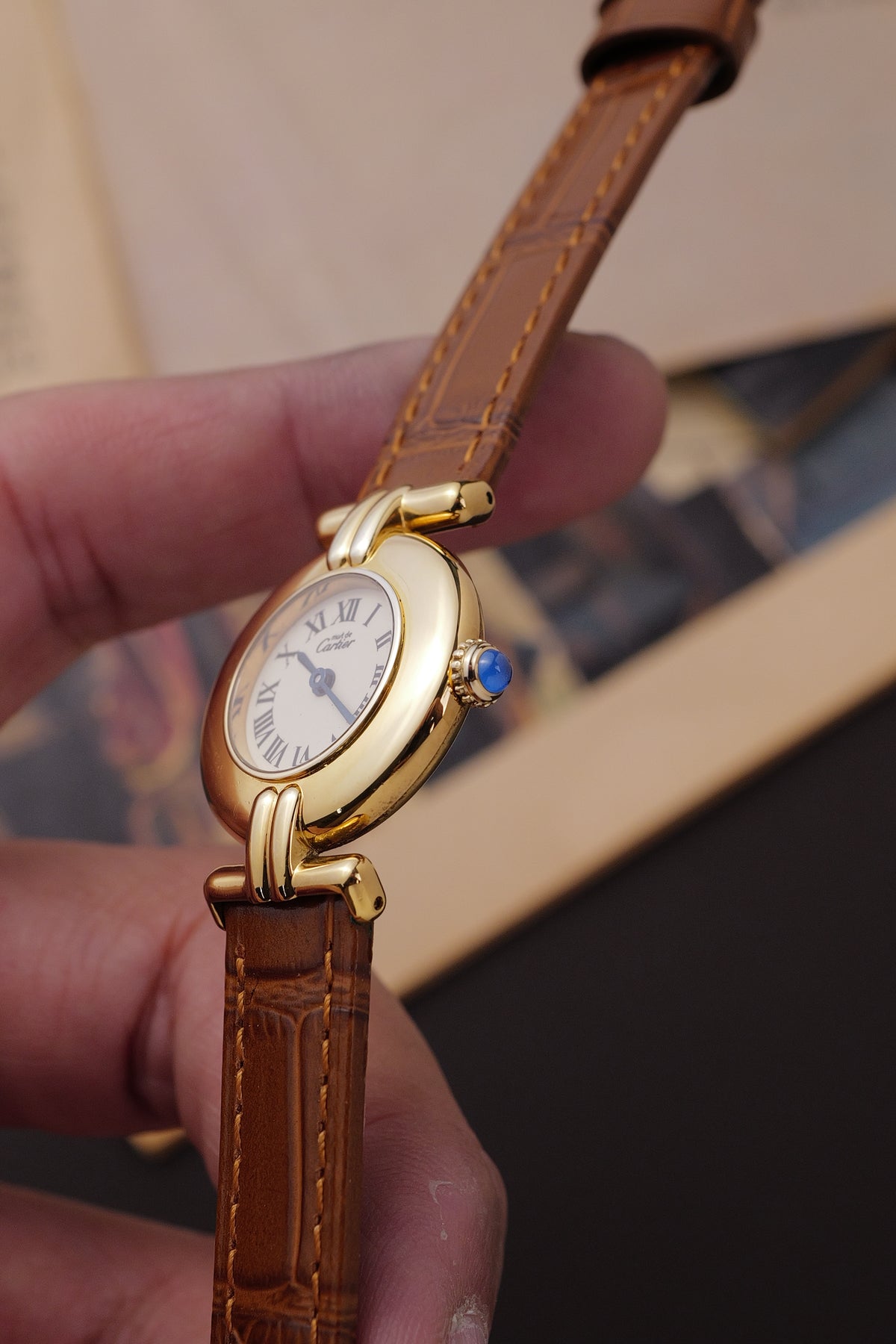 Cartier Colisee "Classic" Quartz Circa. 1980s w/ Box