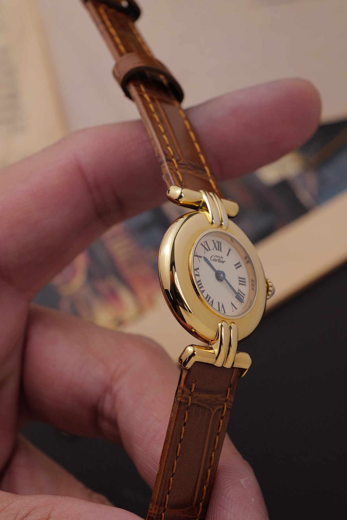 Cartier Colisee "Classic" Quartz Circa. 1980s w/ Box