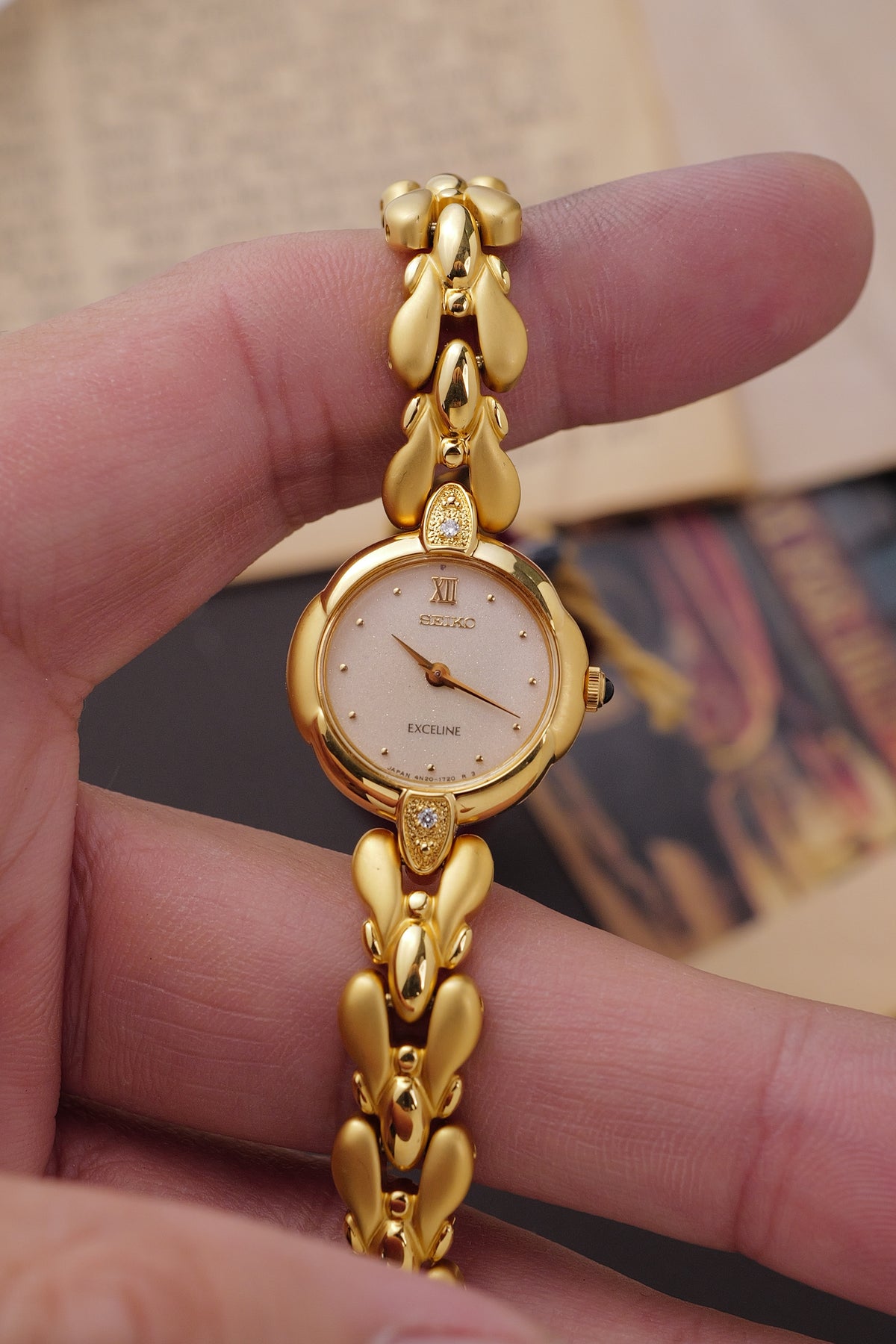 Seiko Exceline "Teardrop" Circa. 1990s New Old Stock