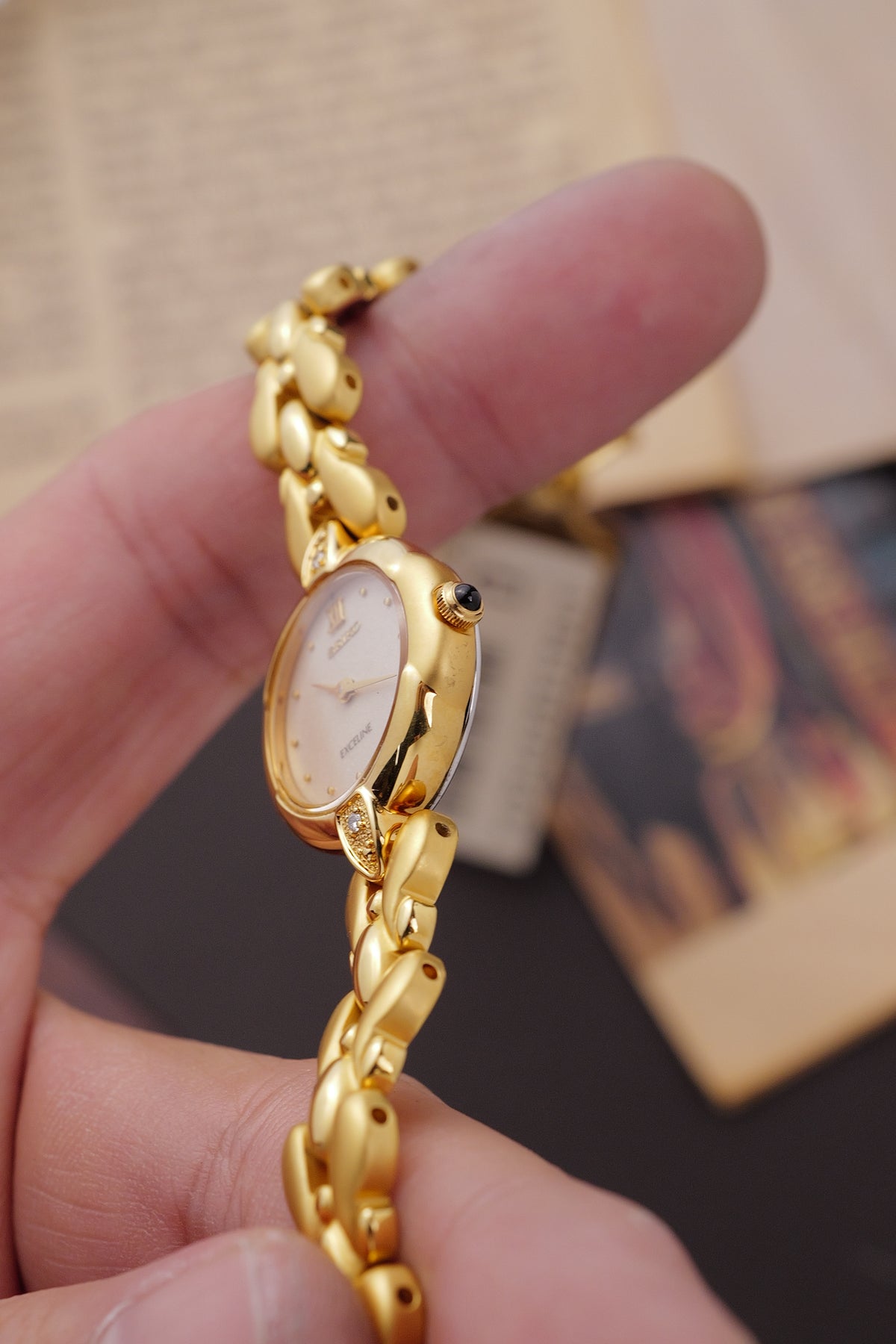 Seiko Exceline "Teardrop" Circa. 1990s New Old Stock