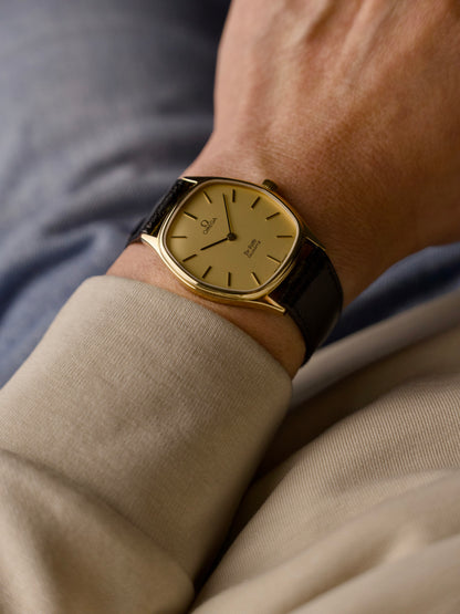 Omega De Ville “Tonneau” Travel Watch Ref. 191.0074.1 (Circa 1969)