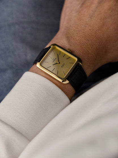 Omega De Ville “Tank Jumbo” Travel Watch Ref. 191.0049 (Circa 1979)