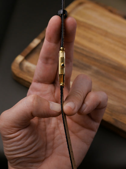 Longines “Octagon” Black Gilt Ref. 3209 (circa 1969)