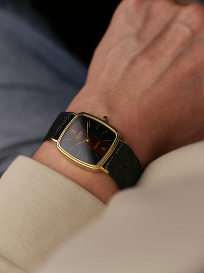 Seiko Dolce “Sardonyx Dial” Ref. 6020-5430. (circa 1981)