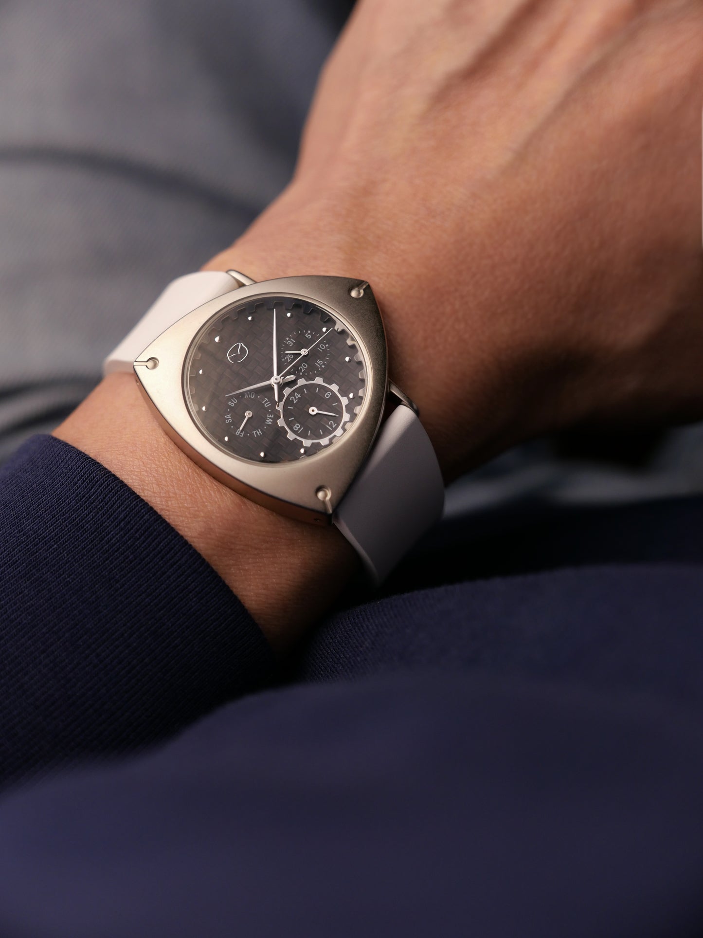 Mazda Design (Seiko) “Rotary Engine Watch II” Ref. 1002-W9-030F (circa 2001)