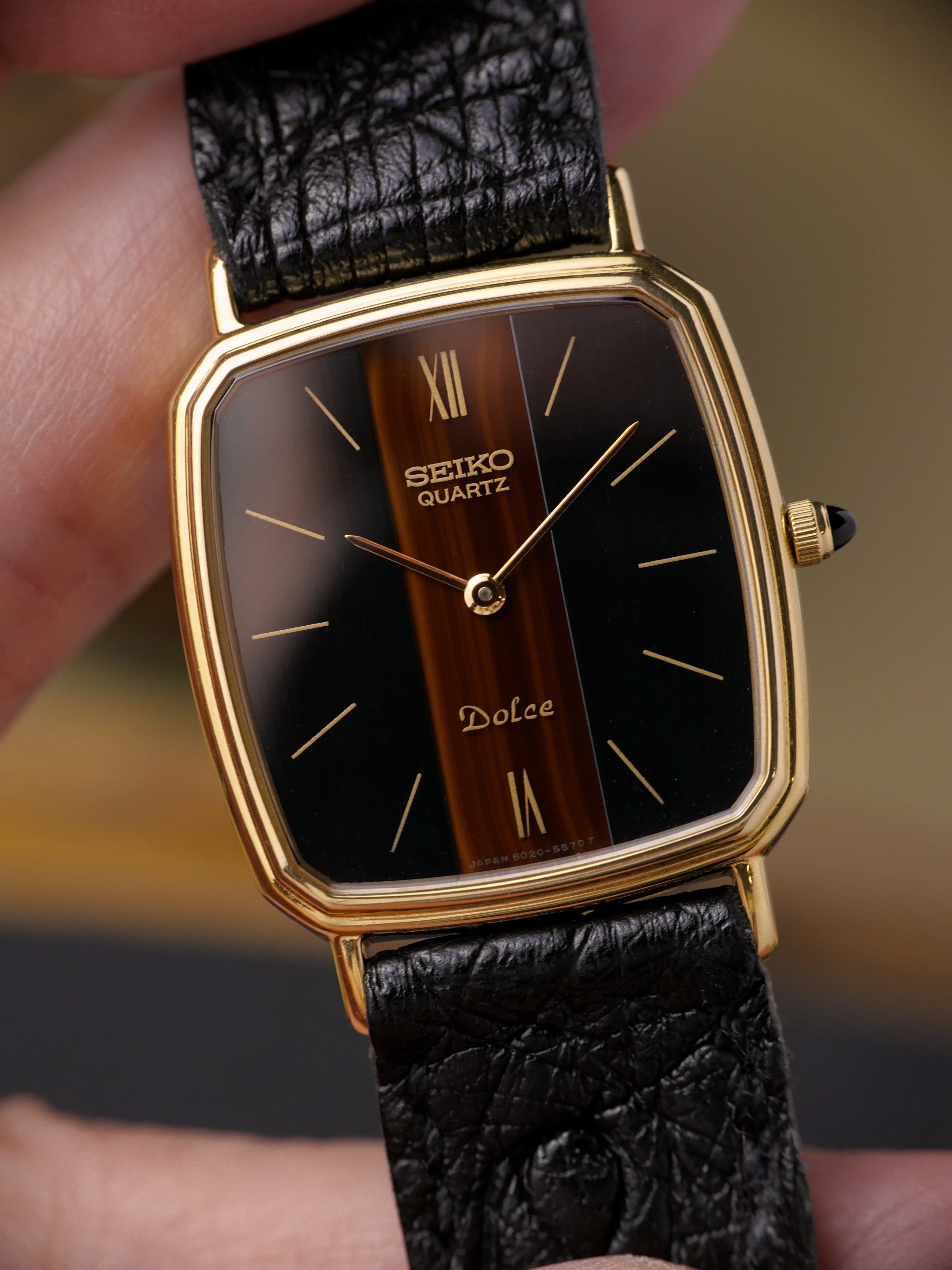 Seiko Dolce “Sardonyx Dial” Ref. 6020-5430. (circa 1981) – My