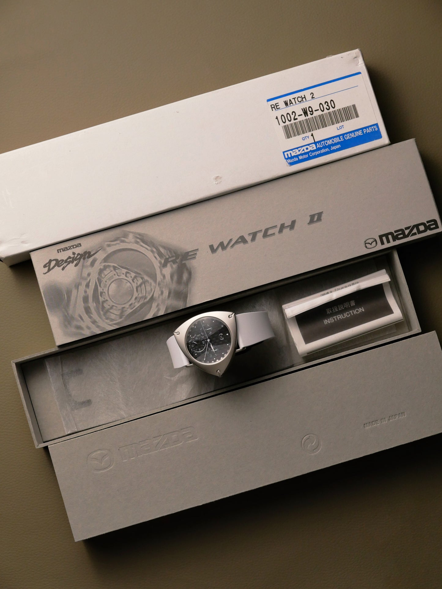 Mazda Design (Seiko) “Rotary Engine Watch II” Ref. 1002-W9-030F (circa 2001)