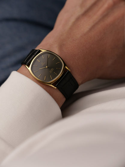 Omega De Ville “Tonneau” Anthracite Dial Ref. 191.0099 (circa 1982)