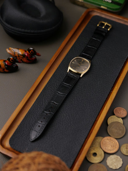 Omega De Ville “Tonneau” Anthracite Dial Ref. 191.0099 (circa 1982)