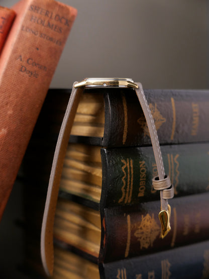 Omega De Ville “Two Tone Squircle” Grey Dial Ref. 191.0174 (circa 1982)